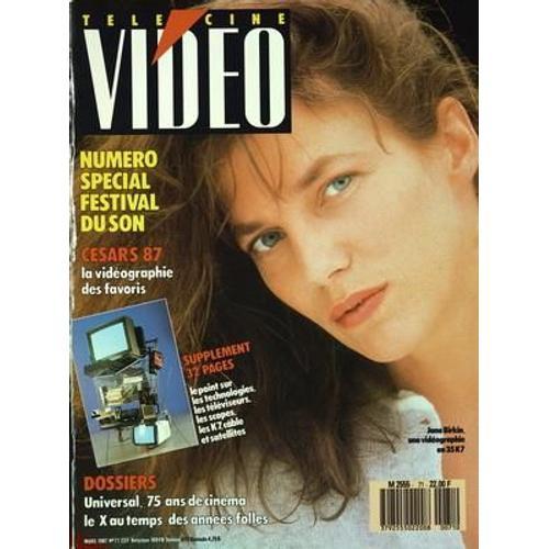 Tele Cine Video N° 71 Du 01/03/1987 - Jane Birkin - Special Festiva... on Productcaster.