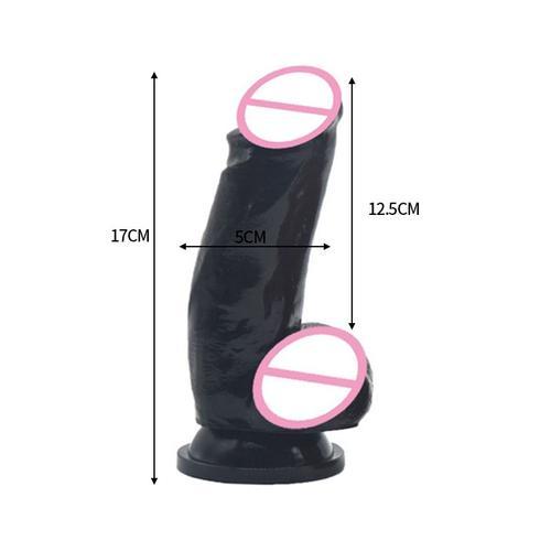 Godemiché Réaliste En Silicone, 17cm, Pénis Énorme, Petit, Anal, Ve... on Productcaster.