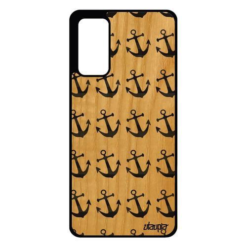 Coque Silicone Samsung S20 Fe En Bois Ancre Mobile Marinière Marine... on Productcaster.