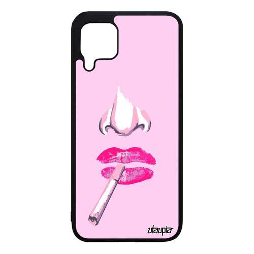 Coque Visage Pour P40 Lite En Silicone Rose Housse Clope Levres Rig... on Productcaster.