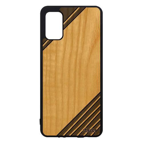 Coque Pour Galaxy A41 Bois Silicone Moderne Coloré Texture Smartpho... on Productcaster.