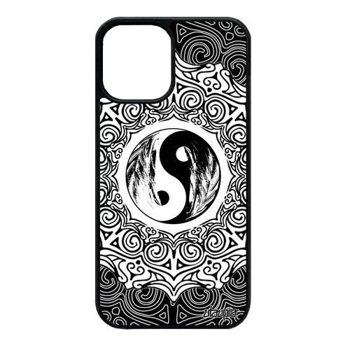 Coque Iphone 12 Mini Silicone Yin Et Yang Artistique Mandala Coloré... on Productcaster.