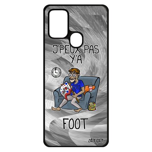 Coque Pour Samsung A21s Silicone J'peux Pas Y'a Foot Supporter Smar... on Productcaster.