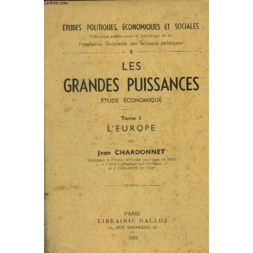 Les Grandes Puissances .Tome I L Europe on Productcaster.