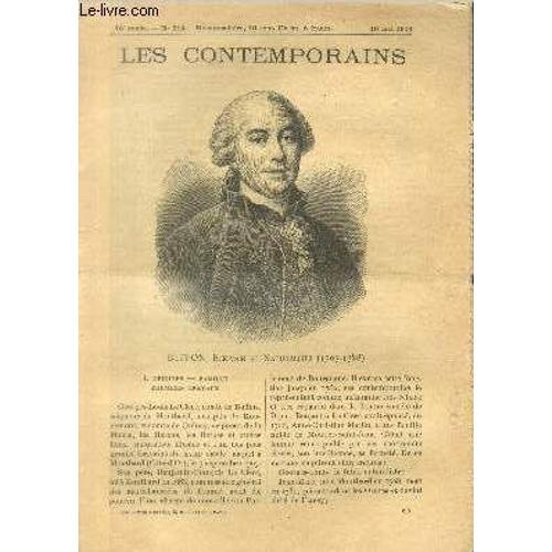 Buffon, Écrivain Et Naturaliste (1707-1788). Les Contemporains N° 813 on Productcaster.