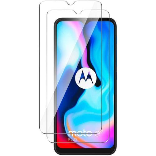 2 × Unidades Protector De Pantalla Motorola Moto E7 Plus Film Tremp... on Productcaster.