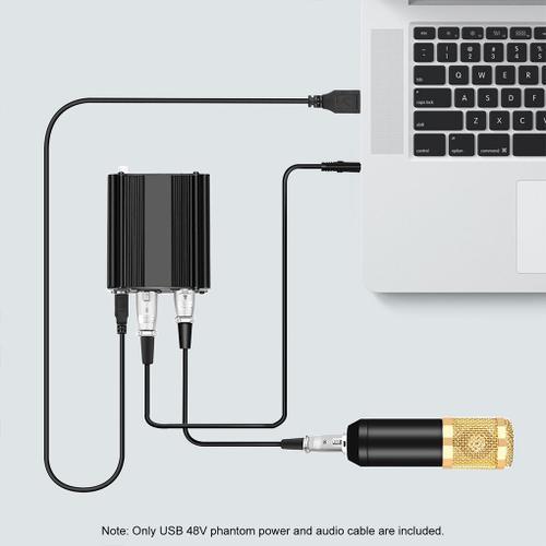 Alimentation de Microphone à condensateur 48V, équipement d'enregis... on Productcaster.