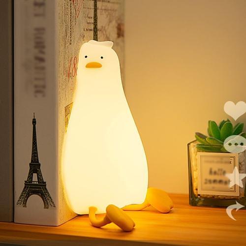 Lampe De Chevet Led En Silicone, Rechargeable, Lumière D'ambiance, ... on Productcaster.