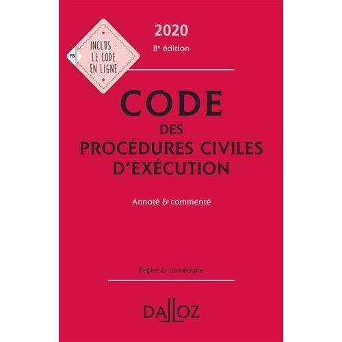 Code Des Procédures Civiles D'exécution - Annoté Et Commenté on Productcaster.