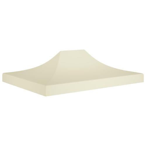 Vidaxl Toit De Tente De Réception 4,5x3 M Crème 270 G/M² on Productcaster.