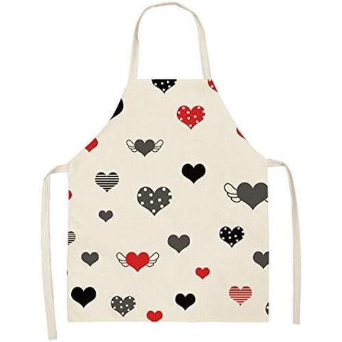 Noir Et Rouge Tablier Cuisine Enfant Tablier Cuisine Homme Le Lin T... on Productcaster.