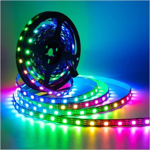 5 V Ws2812 300 Led 5V WS2812B Bande Lumineuse LED, 5m RGB LED Pixel... on Productcaster.