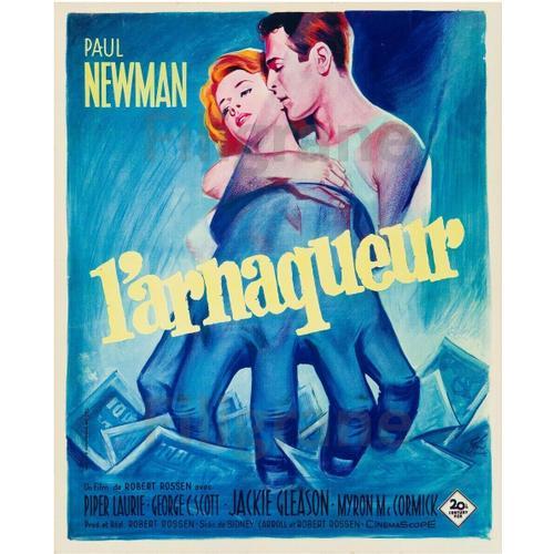 L'arnaqueur - Robert Rossen - Paul Newman - Affiche Originale Ciném... on Productcaster.