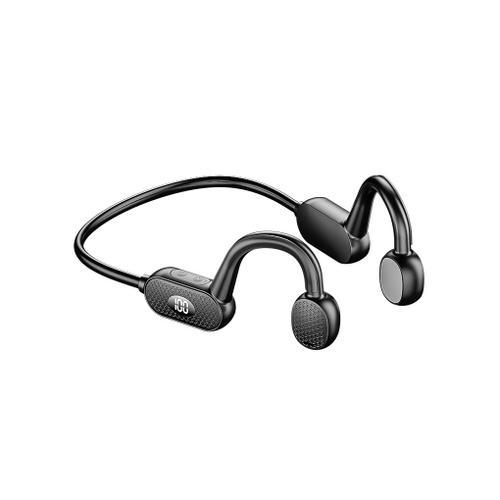 Écouteurs Bluetooth, casque à Conduction osseuse, avec câble, noir on Productcaster.