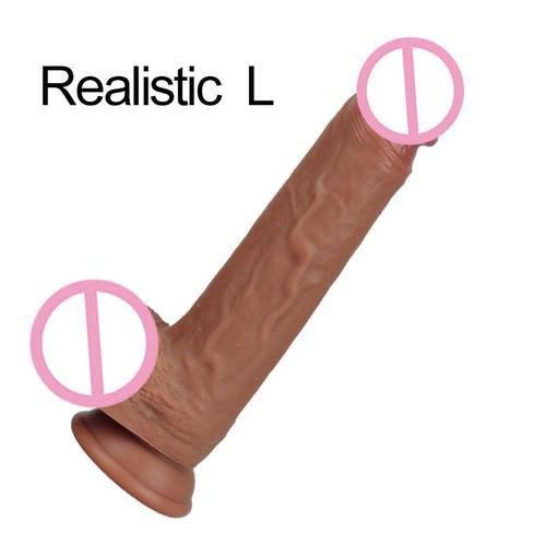 Gode Réaliste En Silicone Avec Ventouse Pour Femme, Jouets Sexuels ... on Productcaster.