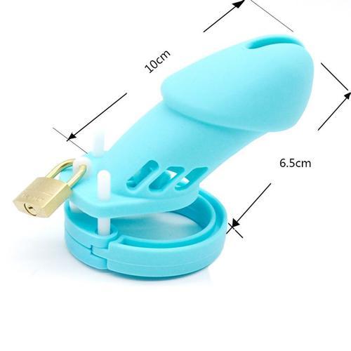 Cage De Chasteté Médicale En Silicone Souple Pour Homme, Avec Serru... on Productcaster.