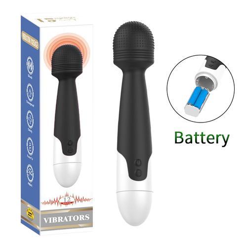 Vibromasseur Puissant Pour Femmes, 12 Vitesses, Baguette Magique, M... on Productcaster.