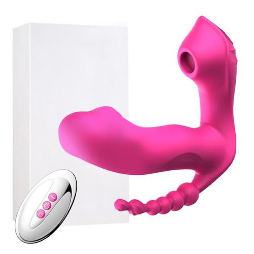 Vibromasseur Sans Fil 3 En 1 Pour Femme, Stimulateur De Clitoris Et... on Productcaster.