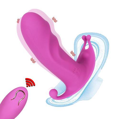 Vibromasseur Gode Papillon Portable Pour Femme, Jouets Sexuels Sans... on Productcaster.