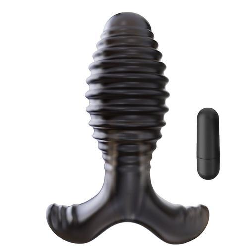 Plug Anal Fileté Pour Adultes, Gode Éducatif Avec Vibrateur À Balle... on Productcaster.