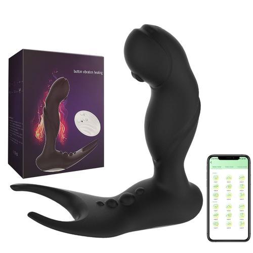 Vibromasseur De Massage De La Prostate Pour Homme, Perles De Rotati... on Productcaster.