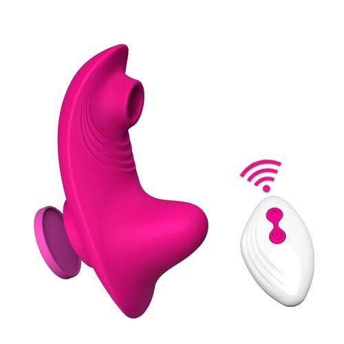 Vibromasseur À Succion Portable Avec Télécommande Sans Fil, 10 Mode... on Productcaster.