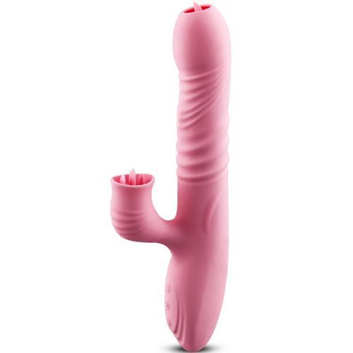 Vibromasseur Gode Téléscopique Pour Femme, Énorme Vibromasseur Chau... on Productcaster.