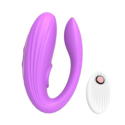 Double Vibrateur À Télécommande Pour Couple, Gode Portable Féminin,... on Productcaster.