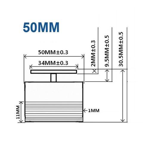 50 MM 4 ohm Haut-parleur de basse de résonance superbe de 25W/20W 4... on Productcaster.