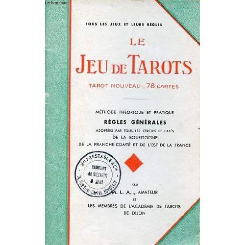 Le Jeu De Tarots Tarot Nouveau 78 Cartes - Méthode Théorique Et Pra... on Productcaster.