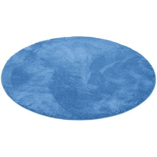 Pergamon Super Soft Kinder Hochflor Teppich Silky Kids Rund Bleu 20... on Productcaster.