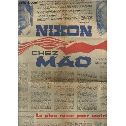 Tiré À Part La Dépêche Magazine Dimanche 20 Février 1972 : Nixon Ch... on Productcaster.