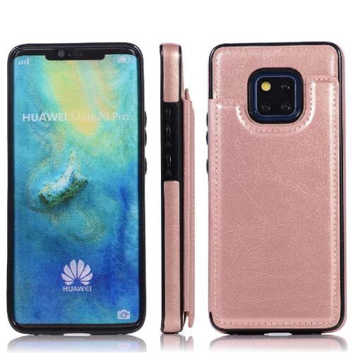 Portefeuille Étui Pour Huawei Mate 20 Pro Avec Titulaire De La Cart... on Productcaster.