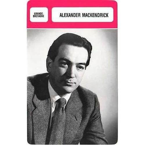 Fiche Monsieur Cinema Alexander Mackendrick on Productcaster.