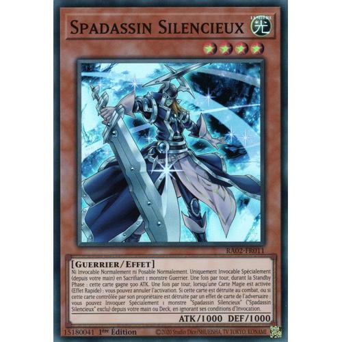 Yu Gi Oh Ra02 Fr011 Spadassin Silencieux Super Rare on Productcaster.