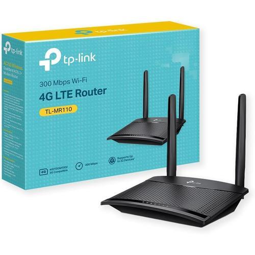 TP-Link TL-MR110 Routeur 4G LTE WiFi N300Mbps, 4G CAT4 Vitesse Jusq... on Productcaster.