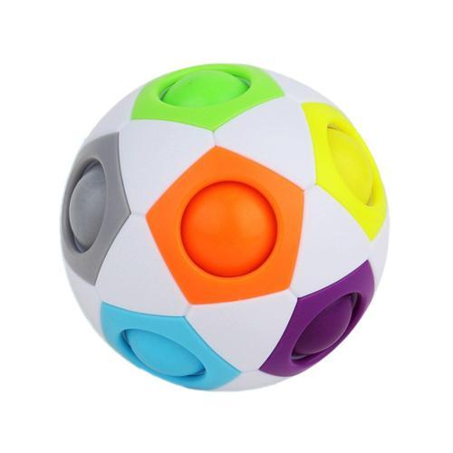 Puzzle Boule Arc-En-Ciel 12 Trous, Jouets Éducatifs Pour Enfants, C... on Productcaster.