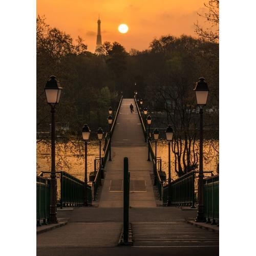 Canevas imprimer Lever du soleil de Paris=501 Impression sur toile ... on Productcaster.