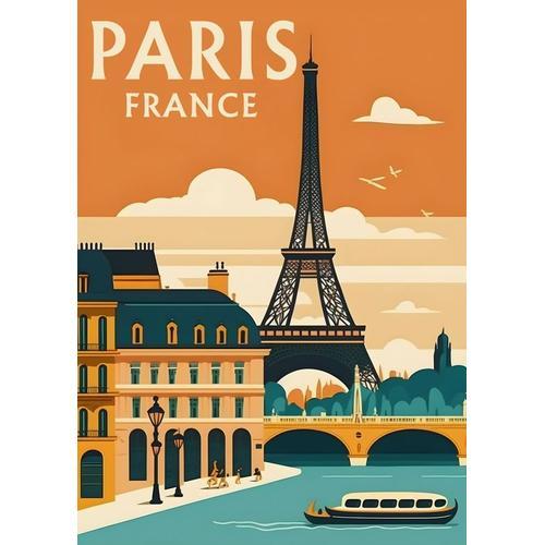 Canevas imprimer Paris France Voyage=343 Impression sur toile DIY i... on Productcaster.