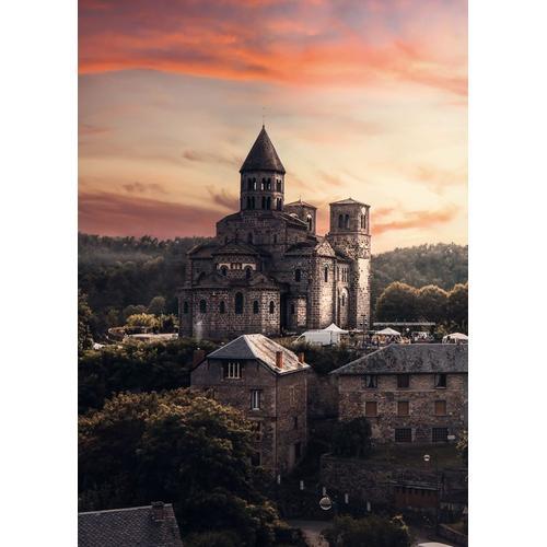 Canevas imprimer Église Saint Nectaire=3052 Impression sur toile DI... on Productcaster.