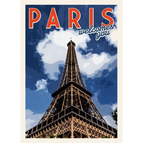 Canevas imprimer Paris Millésime=7252 Impression sur toile DIY inst... on Productcaster.