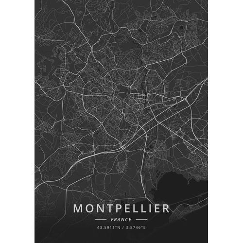 Canevas imprimer Montpellier, France=8254 Impression sur toile DIY ... on Productcaster.