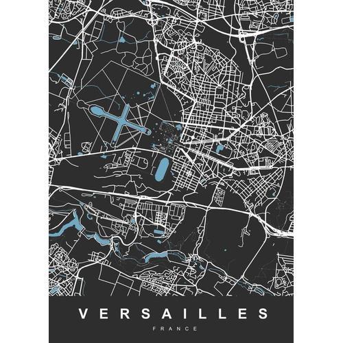 Canevas imprimer VERSAILLES Carte France=9887 Impression sur toile ... on Productcaster.