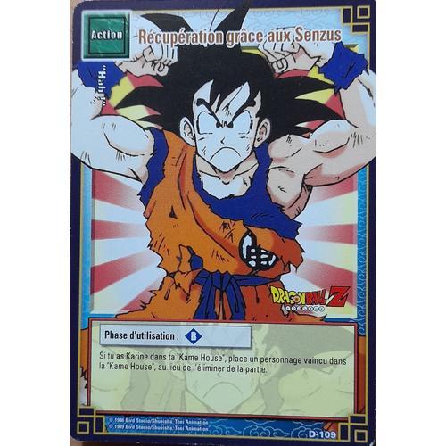 Dragon Ball Z Action Recuperation Grace Aux Senzus - D109 on Productcaster.