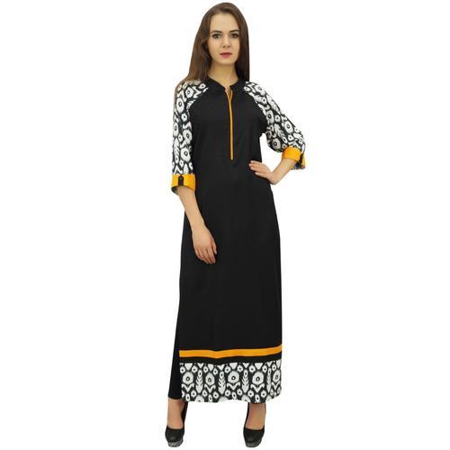 Bimba Femmes Rayon Custom Long Kurta Designer Kurti Droite Droite -... on Productcaster.