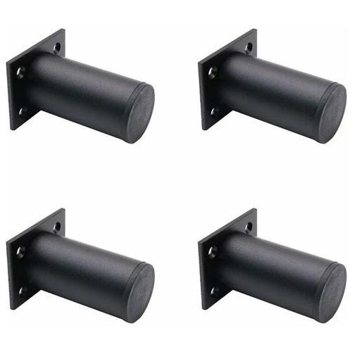 4 Pieds De Meubles Reglables Noir Mat , En Alliage D'aluminium 38x8... on Productcaster.