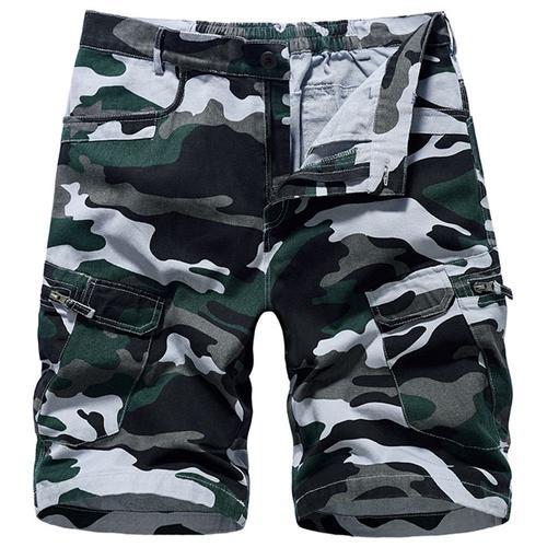 Bermuda Hommes De Cargo À Imprimé Camouflage Fit Grande Vêtements M... on Productcaster.