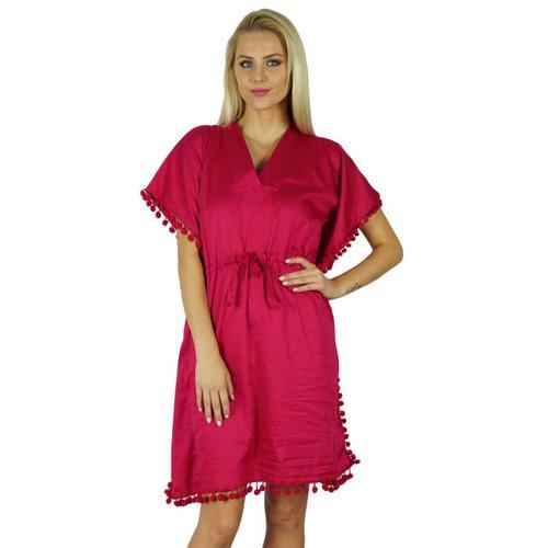 Bimba Les Femmes Imprim Caftan Polyester Avec Dos Lastique Floral H... on Productcaster.