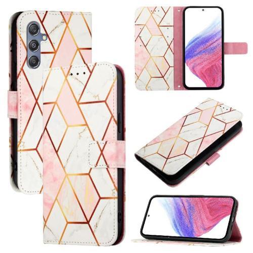 Étui Pour Samsung Galaxy M34 5g Portefeuille Motif De Marbre Bicell... on Productcaster.