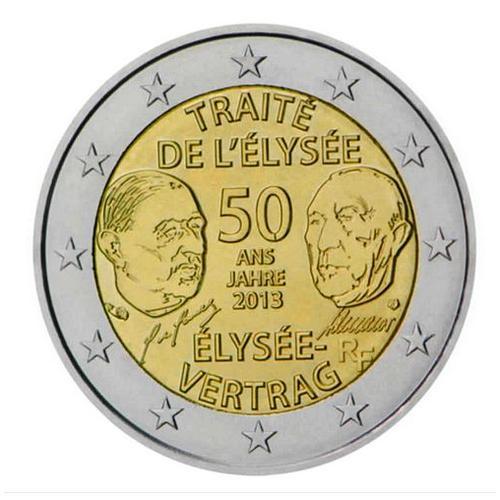 France 2013 - Traite De L'elysée - 2 Euros Commémorative on Productcaster.